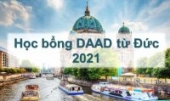 Thông báo học bổng nghiên cứu tại Đức của DAAD năm 2021